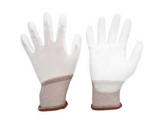 MIDORI ANZEN ミドリ安全 品質管理用手袋(手のひらコート) 10双入 SSサイズ MCG500N-SS