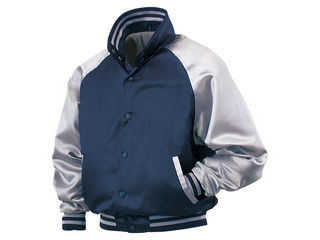 ゼット ZETT BOG705-2913 少年用 グラウンドコート 【150サイズ】 （ネイビー×シルバー）