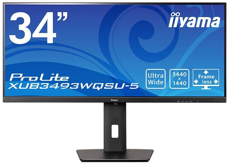 iiyama 飯山 UWQHD対応 IPS採用 34型液晶ディスプレイ/HDMI、DP/ブラック/スピーカー/昇降 XUB3493WQSU-B5 単品購入のみ可（同一商品であれば複数購入可） クレジットカード決済 代金引換決済のみ