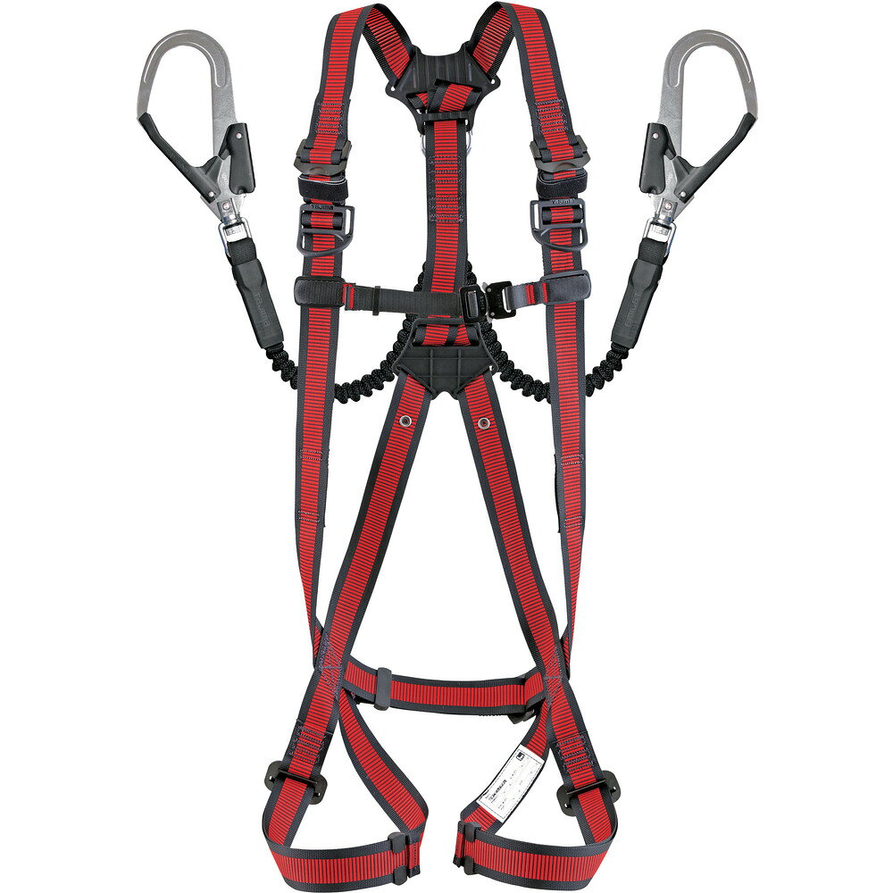 TJM DESIGN/TJMデザイン Tajima ハーネスGS 蛇腹 ダブルL2セット ライン赤 Lサイズ A1GSLJR-WL2RE