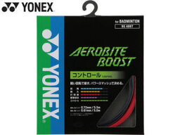 ヨネックス YONEX バドミントン エアロバイト ブースト BGABBT 661(グレー/レッド)