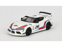 SUNRICH JAPAN サンリッチジャパン MGT00296L　MINI GT 1/64 LB★WORKS GR スープラ マルティニレーシング(左ハンドル)