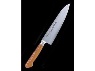 HASEGAWA 長谷川化学工業 抗菌カラー庖丁　牛刀　24cm／MGK−240　ブラウン