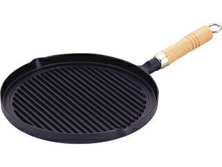 IKENAGA 池永鉄工 IKステーキ＆グリルパン　木柄付