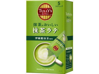 ITOEN 伊藤園 タリーズスティック抹茶がおいしい抹茶ラテ5本のサムネイル