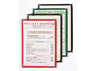 SHIMBI シンビ メニューブックABW−16／黒