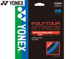ヨネックス YONEX テニス ポリツアーストライク125 硬式テニス用ガット(ストリングス) PTGST125 002(ブルー)