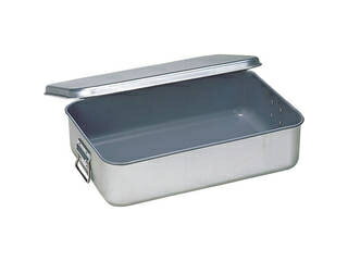 262-FC 飯缶 内面フッ素 (小学校用) 蓋付