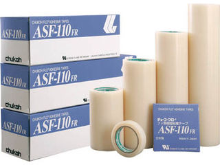 chukoh 中興化成工業 フッ素樹脂(テフロンPTFE製)粘着テープ ASF110FR 0.18t×50w×10m ASF110FR-18X50