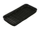 Todai トーダイ PPベーカリーバスケット 薄型 20型/ブラック BB−4020−BK