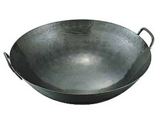 KANDA カンダ 鉄打出中華鍋 1.6mm(取手溶接)57cm