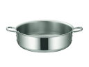 HONMA 本間製作所 IHマエストロ 3層鋼クラッド外輪鍋 30cm(6.9L) 本体