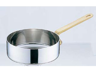 Sampo 三宝産業 UK18-8プチパン 片手浅型鍋（蓋無）／9cm