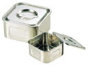Sampo 三宝産業 18−8普及型 浅型角キッチンポット/10.5cm