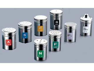 Sampo 三宝産業 18−8調味缶　小／Pw（パウダー）