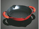 ニダベイユ シリーズ staub ストウブ ニダベイユ　ホルダー付フライパン　28cm　チェリー　40509-886