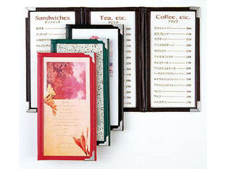 SHIMBI シンビ メニューブックABW−5／黒