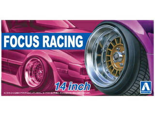 AOSHIMA アオシマ ザ・チューンドパーツ No.41　1/24 フォーカスレーシング 14インチ