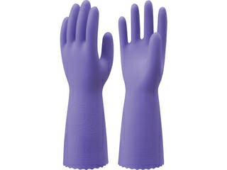 SHOWA ショーワグローブ 塩化ビニール手袋 ナイスハンドミュー厚手 バイオレット Mサイズ NHMIA-MV