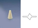 thermohauser テルモハウザー PP製飾り口金 葉っぱ/31553