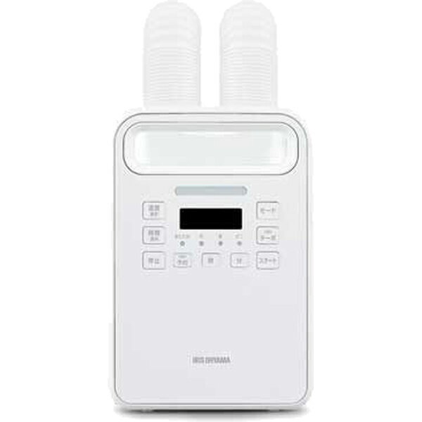 IRIS OHYAMA アイリスオーヤマ FK-WH2-W(ホワイト)　ふとん乾燥機 ハイパワーツインノズル DCブラシレ..
