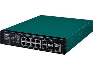 パナソニックLSネットワークス 10ポート PoE給電スイッチングハブ GA-MLD8TPoE+ PN260893 単品購入のみ可（同一商品であれば複数購入可） クレジットカード決済 代金引換決済のみ