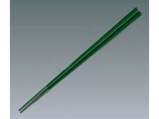KOKUSAI KAKO 国際化工 PET　箸　H52　22．5cm　緑