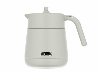 THERMOS サーモス 真空断熱ティーポット 700ml ライトグレー