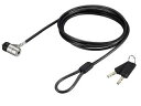 BUFFALO バッファロー ディスクシリンダー錠ワイヤーロック(マスターキー対応) BSL06M