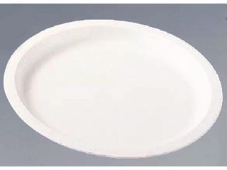 ENTEC エンテック ポリプロピレン食器　白　丸皿26cm／No.1708W