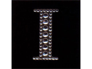 ARTE アルテ ラインストーン アルファベットI　MR-2054-I　シートサイズ(H50×W50mm) 1個入 【deco】【hobby】【趣味】【シール】【オリジナル】【デコレーション】