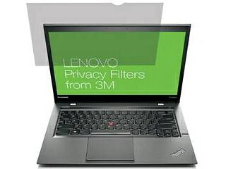 発売日：2021/5/25Lenovo 14.0インチ(16:10スクリーン用)プライバシーフィルターは、サポート対象製品のパネルサイズや輝度等を加味した専用設計のプライバシーフィルターです。3M社の特許技術であるマイクロルーバー技術によりディスプレイ正面以外からの視線を遮り、左右からの「のぞき見」を防止し、ログイン認証情報や給与情報などの機密データを秘匿できます。また、サポート対象本体のパネルをまぶしさ、傷、こすれから守りながらデバイスのタッチ機能など妨げることなく便利にご利用頂けます。・光沢あり面と光沢なし面のリバーシブル可能・パネルサイズや輝度等を加味した専用設計のプライバシーフィルター・COMPLY方式のアタッチメントもしくはスライドマウントを利用可能・フィルターの詳細スペック・サイズとアスペクト比：14.0インチ/16:10・透過率：67%・視認角度：正面60度・ブルーライトカット：35%・厚さ：0.29mm・表面硬度：3H 商品情報 アスペクト比14.0インチ / 16:9視野角60°保証保守サービスは3M社より提供されます。質量(梱包時)167 g梱包形態封書タイプ(白)寸法(梱包時) (長さ x 奥行 x 高さ)387 mm x 254 mm x 5 mm保証期間1年間 4XJ1D33268　