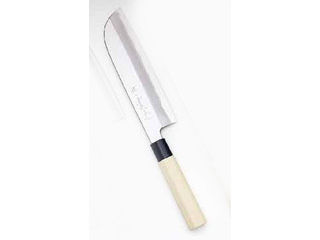 JIKKO 實光 【堺實光】特製霞　鎌薄刃（片刃）／24cm34357