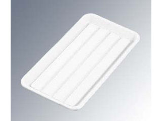 CHUBU 中部コーポレーション ハムバット　深型　白　ABS樹脂　410×205×H55