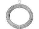 TRUSCO トラスコ中山 メッキ付ワイヤーロープ Φ4mmX20m CWM-4S20(4)