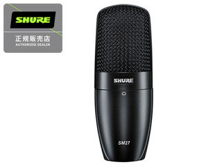 SHURE シュアー SM27-SC-X 多目的コンデンサーマイクロホン 【国内正規品】