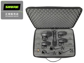 【受発注商品のため納期にお時間がかかる場合があります】 SHURE シュアー PGADRUMKIT5-J ドラム用マイクロホンキット 5本セット 【国内正規品】