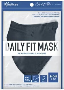 IRIS OHYAMA ꥹ DAILY FIT MASK Ω դĤ 5 ʥȥ֥롼 RK-F5SXN