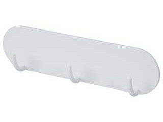 Yoshikawakuni 吉川国工業所 Mag-On マグネット3連フック ホワイト (キッチンツールフック 壁掛け）