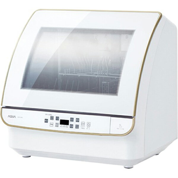東京・神奈川・千葉・埼玉・群馬・栃木・茨城・山梨のみ配送可能 AQUA/アクア 【大型商品！】ADW-GM3-W(ホワイト)　　食器洗い機（送風乾燥機能付き）