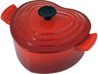 ココット・ダムール LE CREUSET ル・クルーゼ 25C1-02　ル・クルーゼ　ココット・ダムール　チェリーレッド