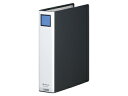 KINGJIM/キングジム キングファイルG A4S 黒 廉価版(A4判タテ型・片開キ) 975GXクロ