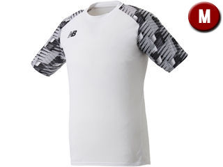 NewBalance/ニューバランス ゲームシャツ Mサイズ (ホワイト) JMTF1417
