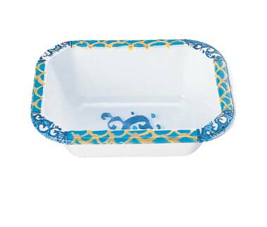 AZUMI アヅミ産業 プラカップ青海波　長角型／TZ−4（500枚入）