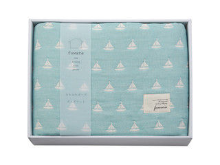 【2016cool】 NAKAMORI ナカモリ 【fuwara/ふわら】六重織ガーゼケット／ヨット／FWR8005