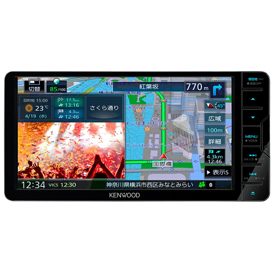 KENWOOD 󥦥å MDV-S710W7V 200mm 磻ɥǥ Sai-Soku ®ʥ DVD/USB/SD AVʥӥ ϾǥTV塼ʡ Bluetooth(R)¢