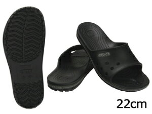 crocs クロックス クロックバンド2．0スライド 204108　ブラック　22cm