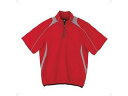 デサント DESCENTE 半袖プルオーバーコートSTD465(レッド)【O】(4)
