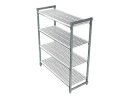 CAMBRO キャンブロ 【代引不可】610ベンチ型固定用エレメンツ4段セット 760×H1830