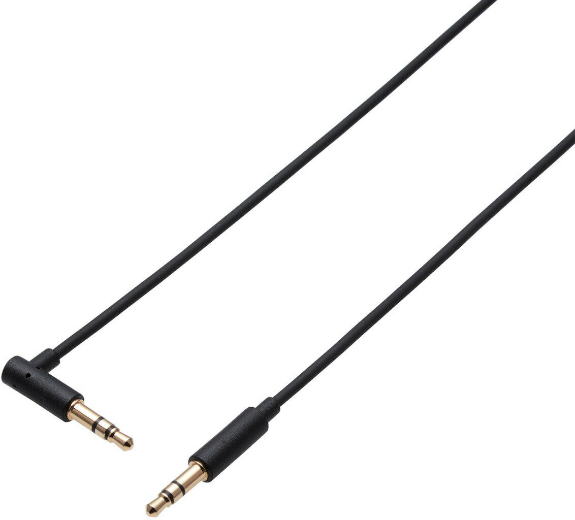 ELECOM 쥳 AUX֥/3.5-3.5(L)//1.0m/֥å AX-35ML10BK